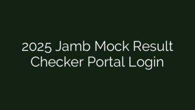 2025 Jamb Mock Result Checker Portal Login