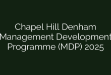 Chapel Hill Denham Management Development Programme (MDP) 2025