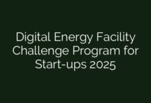 Digital Energy Facility Challenge Program for Start-ups 2025