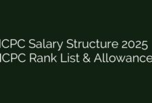 ICPC Salary Structure 2025 | ICPC Rank List & Allowance