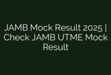JAMB Mock Result 2025 | Check JAMB UTME Mock Result