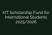 KIT Scholarship Fund for International Students 2025/2026