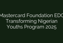 Mastercard Foundation EDC Transforming Nigerian Youths Program 2025