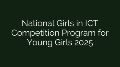 National Girls in ICT Competition Program for Young Girls 2025