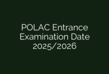 POLAC Entrance Examination Date 2025/2026