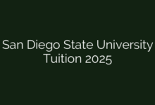 San Diego State University Tuition 2025