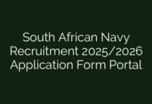 South African Navy Recruitment 2025/2026 Application Form Portal