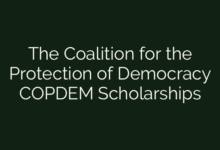 The Coalition for the Protection of Democracy COPDEM Scholarships