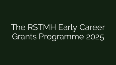 The RSTMH Early Career Grants Programme 2025