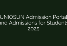 UNIOSUN Admission Portal and Admissions for Students 2025