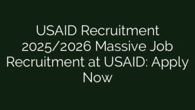 USAID Recruitment 2025/2026 Massive Job Recruitment at USAID: Apply Now