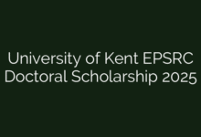 University of Kent EPSRC Doctoral Scholarship 2025