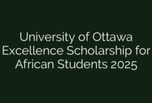 University of Ottawa Excellence Scholarship for African Students 2025