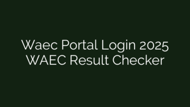 Waec Portal Login 2025 WAEC Result Checker
