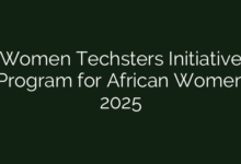 Women Techsters Initiative Program for African Women 2025