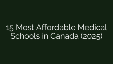 15 Most Affordable Medical Schools in Canada (2025)
