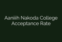 Aaniiih Nakoda College Acceptance Rate