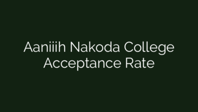 Aaniiih Nakoda College Acceptance Rate