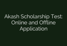 Akash Scholarship Test: Online and Offline Application
