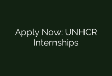 Apply Now: UNHCR Internships