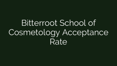 Bitterroot School of Cosmetology Acceptance Rate