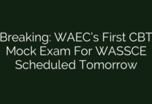 Breaking: WAEC’s First CBT Mock Exam For WASSCE Scheduled Tomorrow