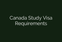 Canada Study Visa Requirements