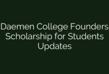 Daemen College Founders Scholarship for Students Updates
