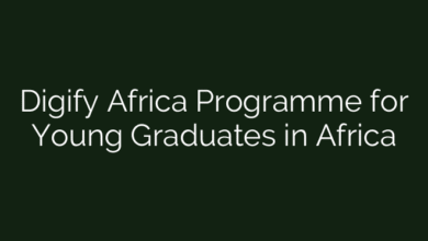Digify Africa Programme for Young Graduates in Africa