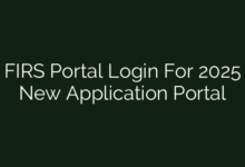 FIRS Portal Login For 2025 New Application Portal