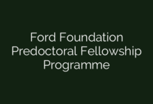 Ford Foundation Predoctoral Fellowship Programme
