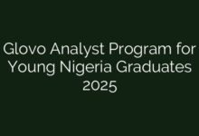 Glovo Analyst Program for Young Nigeria Graduates 2025