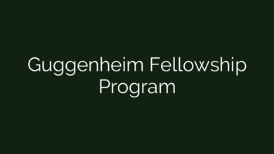 Guggenheim Fellowship Program