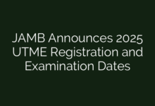 JAMB Announces 2025 UTME Registration and Examination Dates