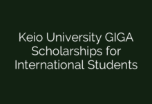 Keio University GIGA Scholarships for International Students