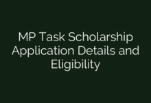 MP Task Scholarship Application Details and Eligibility