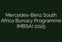 Mercedes-Benz South Africa Bursary Programme (MBSA) 2025