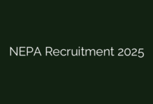 NEPA Recruitment 2025
