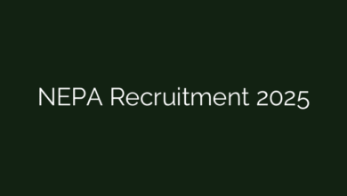 NEPA Recruitment 2025