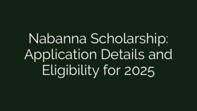 Nabanna Scholarship: Application Details and Eligibility for 2025