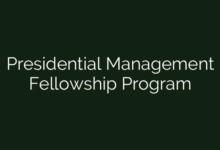 Presidential Management Fellowship Program