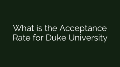 What is the Acceptance Rate for Duke University