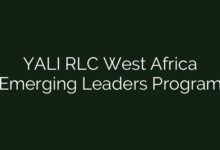 YALI RLC West Africa Emerging Leaders Program