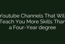 Youtube Channels That Will Teach You More Skills Than a Four-Year degree